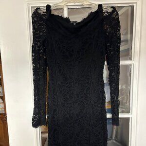 Marina Black full lace Elegant dress, size 6
